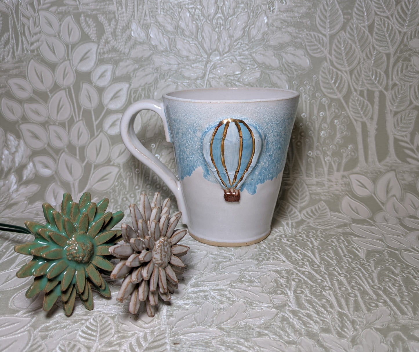 Hot Air Balloon Mug with 24K lustre