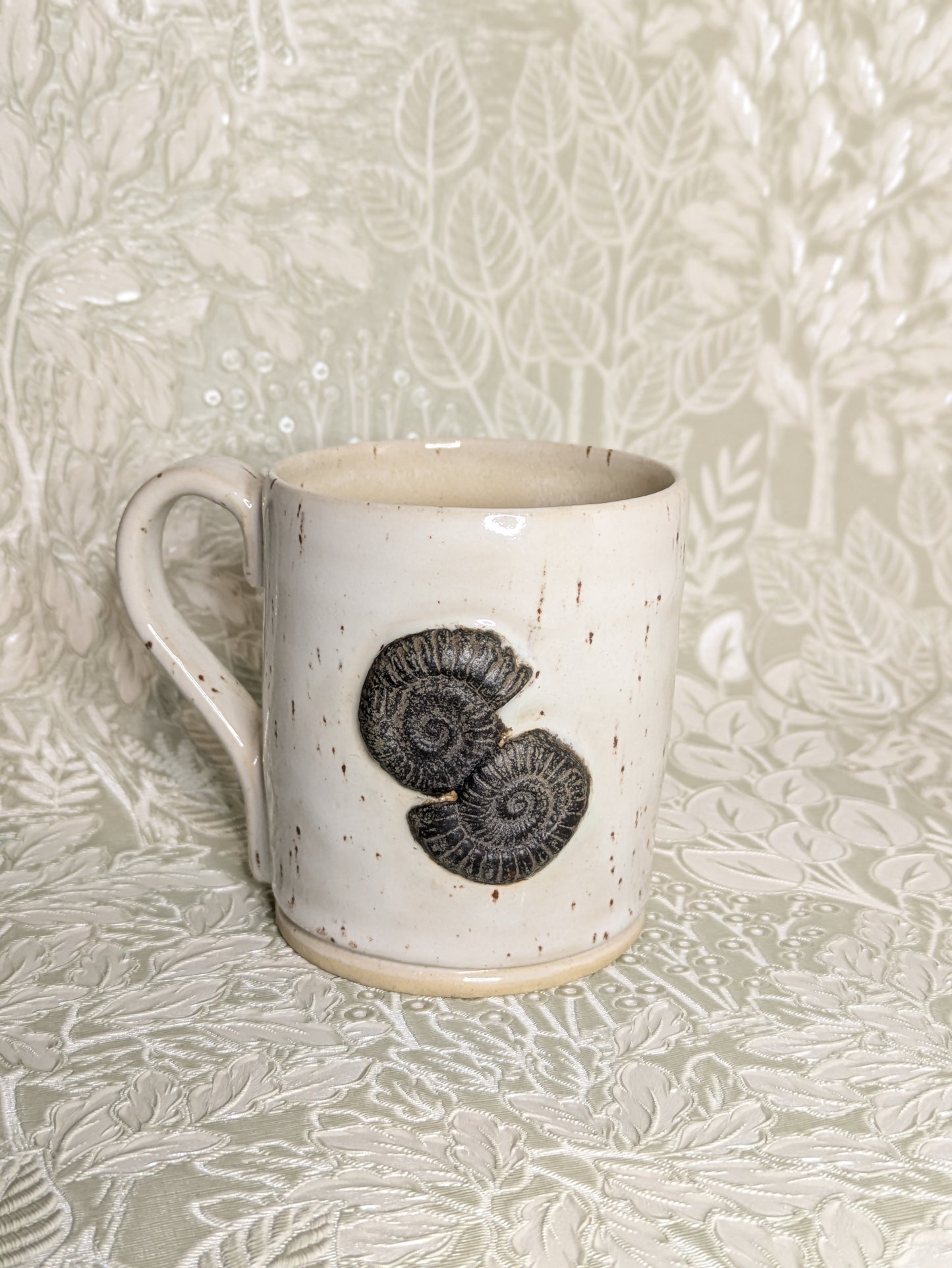 Handmade Ammonite Mug