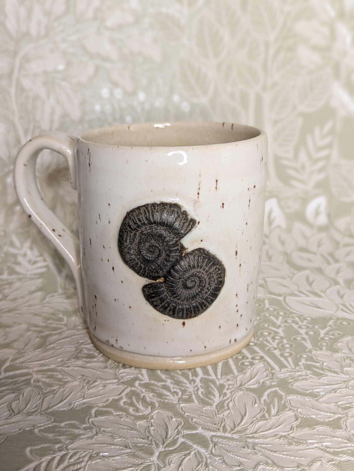 Handmade Ammonite Mug